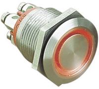 Bulgin MPI002/TERM/RD MPI002/TERM/RD Bouton-poussoir antivandalisme 24 V/DC 0.05 A 1 x Off/(On) à rappel rouge (Ø x L) 22 mm x 31 mm IP66 1 pc(s)