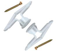 Bulk Hardware BH01139 Lot de 20 fixations murales