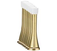 Bulk Hardware BH01171 Paquet de 8 Butées de porte à ressort électro-laiton