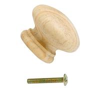 Bulk Hardware BH01264 Bouton de porte Pin, 30 mm, Set de 4 Pièces