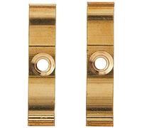 Bulk Hardware BH02317 Bouton tournant Laiton massif, 38 mm, Set de 2 Pièces
