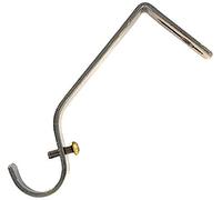 Bulk Hardware BH03238 Support de tringle de rideau avec finition Laiton antique, Set de 2 Pièces