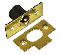 Bulk Hardware BH03558 Loqueteau à billes Laiton, 13 mm, Set de 2 Pièces