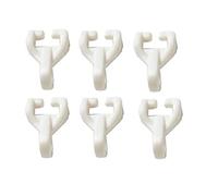 Bulk Hardware BH03627 Patin de rail Decorail pour rideau, Set de 50 Pièces