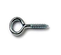 Bulk Hardware bh04810 30 mm bzp Pitons à vis en acier - argenté (Lot de 10)