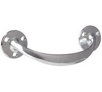 Bulk Hardware Bh05753 en forme de nœud d'armoire Poignée de porte, 150 mm (15,2 cm) - Chrome poli