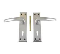 Bulk Hardware Kit poignée de porte et loquet en aluminium découpe noire