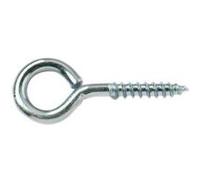 Bulk Hardware Lot de 25 pitons à vis en acier zingué 30 mm G