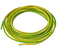 Bulk Hardware TM BH01515 Câbles de terre conducteur unique, Vert/Jaune