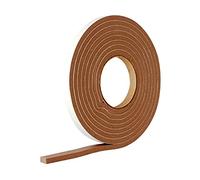 Bulk Hardware TM BH04521 Bande anti courant d'air en Mousse adhésive haute densité, Blanc, 5 m, Set de 3 Pièces