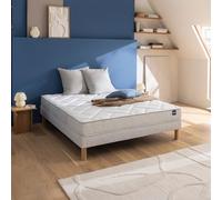 Bultex Ensemble sommier et Matelas 160x200 cm Mousse Ferme Back to Basics 2