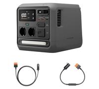 Bundle alimentation automobile DJI Power 1000 Mini, batterie LFP de 1008 Wh | Format compact, sortie maximale de 1 000 W, alimentation automobile, câble SDC vers allume-cigare (12 V), camping, road trips