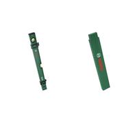Bundle of Bosch Niveau à bulle 60 cm (2 curseurs de marq; fioles horizontale/verticales fluo; échelle métr; corps alu ; embouts Softgrip ; rainure en V) + Bosch mètre pliant 2 m