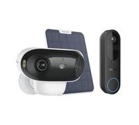Bundle of Reolink Caméra Solaire 4K Argus 4 Pro + Sonnette Vidéo 2K sans Fil à Batterie, Vision Nocturne ColorX, Vue 180°/1:1, Wi-Fi 2,4/5GHz, Détection Personne/Véhicule/Colis, Audio, sans Abonnement