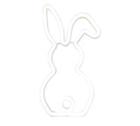 Bunny Neon Lights, Bunny Shape Led Neon Signs,Lampe LED Décorations de Pâques - Dessin Animé Spring Rabbit Lampe Bureau Décor pour Adolescent, , Filles, Garçons,
