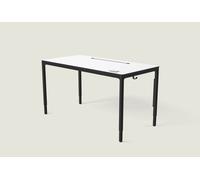 Bureau assis debout HomeMax - Noir / Blanc / 160x80 cm