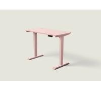 Bureau assis debout HomePro - Rose poudré / Rose poudré / 120x60 cm