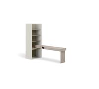 Bureau avec étagère large - MANON