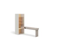 Bureau avec étagère large - MANON