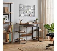 Bureau avec rangement 113,5 x 52 x 75,5 cm bureau de travail vidaXL vidaXL