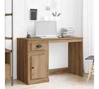 vidaXL Bureau Chêne Artisanal 50×115×75 cm Bois d'ingénierie Design moderne avec rangement