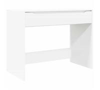 vidaXL Bureau avec tiroir Blanc 100 x 50 x 78 cm Bois d'ingénierie