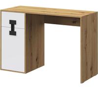 Bureau BASHIRA – chêne / blanc