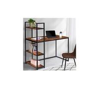 Bureau bibliothèque dayton plateau effet vieilli design industriel