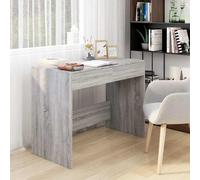 Bureau Blanc 101x50x76,5 cm Aggloméré Table d'Ordinateur Informatique vidaXL
