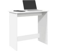 vidaXL Bureau 80x40x75 cm Bois d'ingénierie Blanc