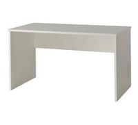Bureau bois hêtre blanc mat London Gris G
