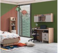 Bureau brun Designer Chambre de jeunes Bibliothèque en bois Meubles de luxe haut de gamme