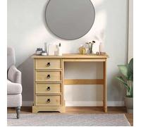 Bureau Brun, SWEETY, Coiffeuse Corona 104x47x75 cm bois de pin massif BBB348