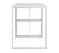 Bureau BURKE, Blanc Table d'écriture 120x60x75 cm - Blanc BB58