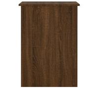 Bureau BURKE, Brun Table à écrire - 1 PERSONNE - chêne marron 100x55x75 cm - bois d'ingénierie BB524
