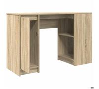 Bureau BURKE, Brun Table à écrire - 1 PERSONNE - chêne sonoma 120x42x76 cm - bois d'ingénierie BB796