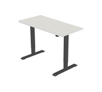 Bureau celexon ECO eAdjust-71121 réglable en hauteur électriquement - noir, avec plateau 125 x 75 cm - pour un réglage ergonomique de la hauteur au quotidien