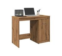 vidaXL Bureau chêne artisanal 100 x 50 x 76 cm, bois d'ingénierie