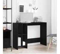 Bureau - Chêne Noir - 102,5x35x75 cm - Finition Mat - Montage A monter soi-même