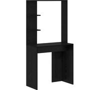 Bureau Chêne noir 78,5 x 37 x 154,5 cm Bois d'ingénierie
