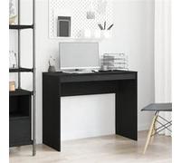 vidaXL Bureau Chêne noir 90x40x72 cm Bois d'ingénierie