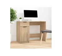 Bureau Chêne sonoma 100x50x75 cm Bois d'ingénierie811496