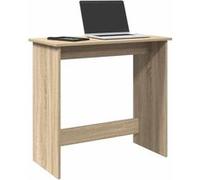 vidaXL Bureau Chêne Sonoma Bois d'ingénierie 80x40x75 cm