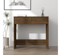 Bureau Chêne Sonoma Aggloméré Table d'Ordinateur Informatique Ecriture vidaXL