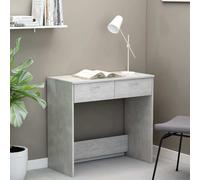 Bureau Chêne Sonoma Aggloméré Table d'Ordinateur Informatique Ecriture vidaXL
