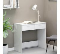 Bureau Chêne Sonoma Aggloméré Table d'Ordinateur Informatique Ecriture vidaXL