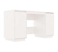 Bureau - CLOUD - Blanc - 140x50x75 cm - Bois massif de pin LL141112