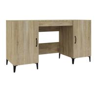 Bureau - CLOUD - Chêne sonoma - 140x50x75 cm - bois d'ingénierie LL150586