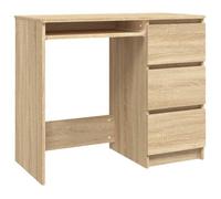 Bureau - CLOUD - Chêne sonoma - 90x45x76 cm - bois d’ingénierie LL32866