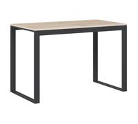 Bureau - CLOUD - Noir - et chêne 110x60x73 cm Aggloméré LL118994